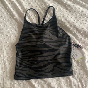 Power soft crop top
